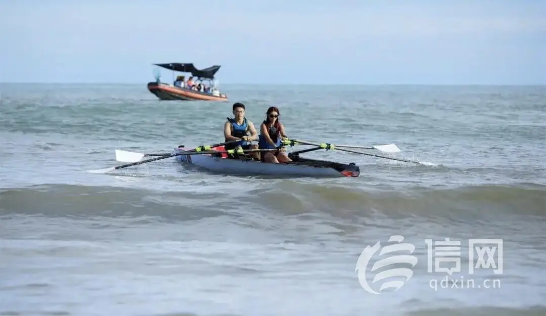 推动青岛海, 支队伍竞逐, 的赛程中展